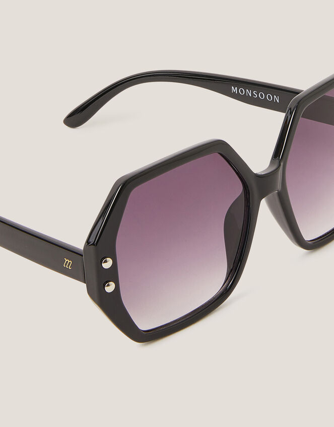 Oversized Hexagonal Sunglasses