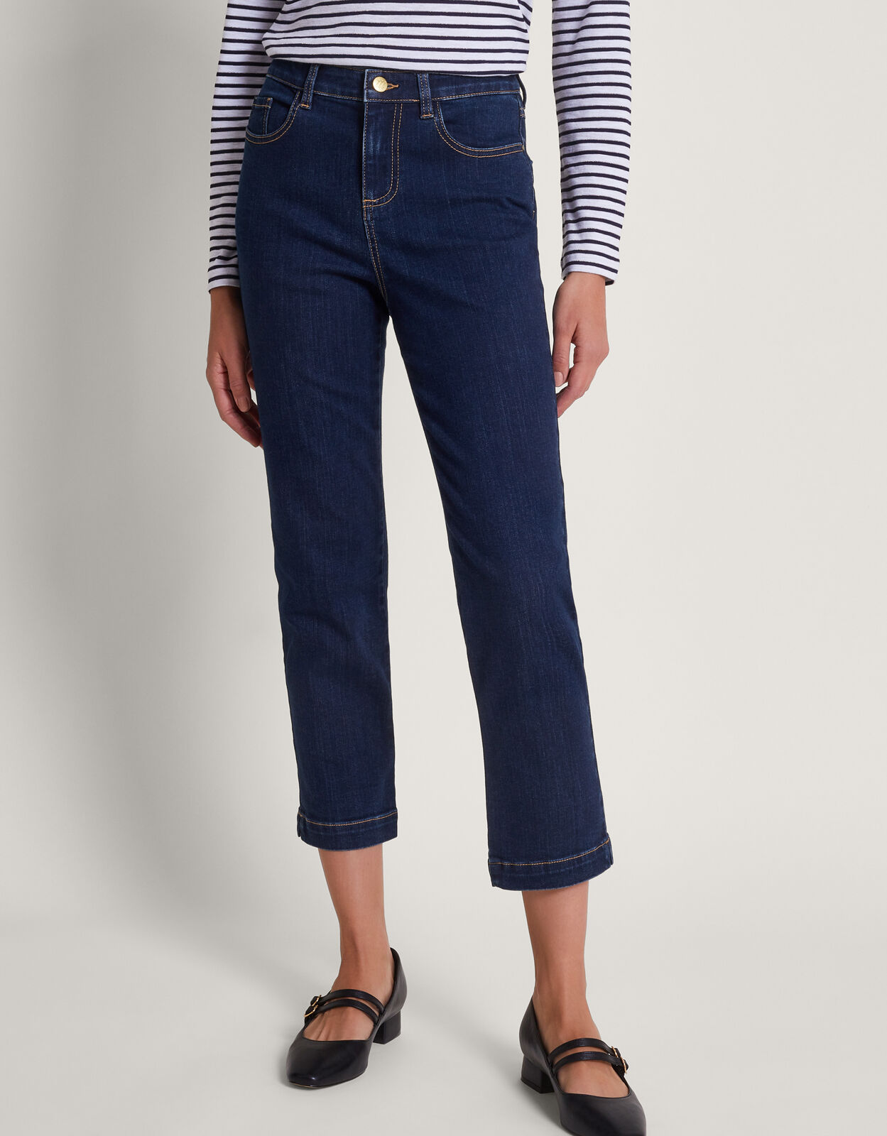 Monsoon store cropped jeans