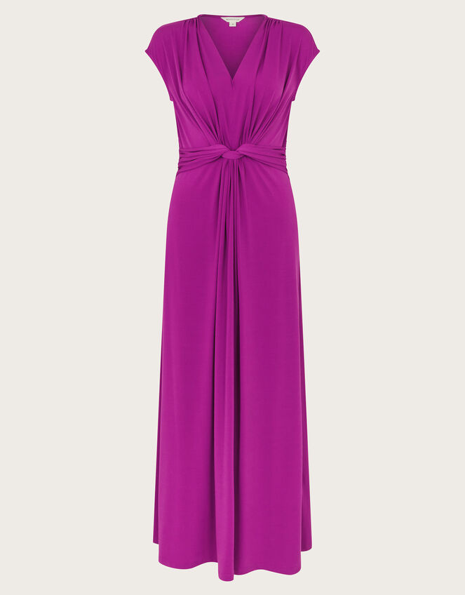 Jaya Jersey Maxi Dress, Purple (PURPLE), large