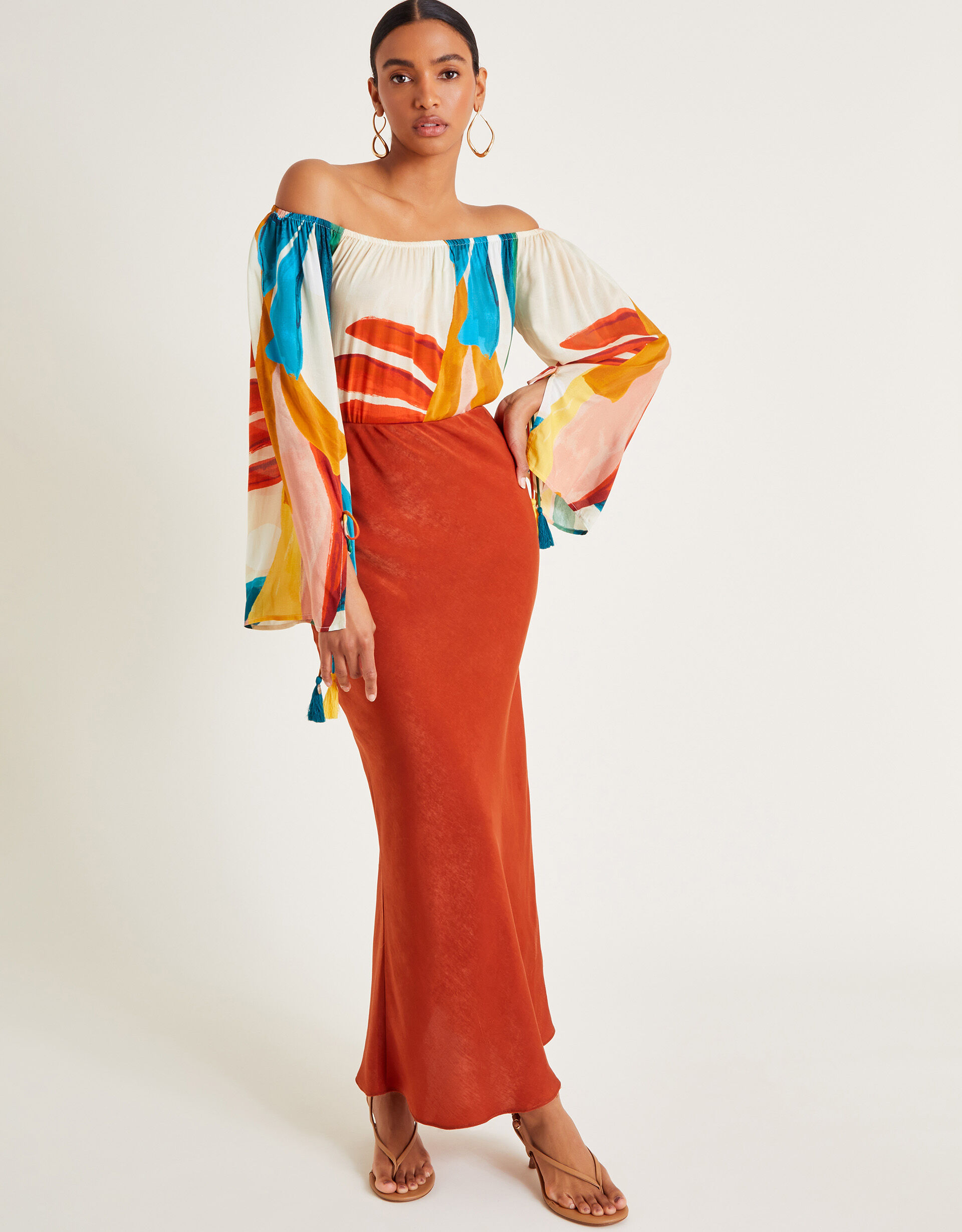 Long bardot top 2025