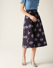 Mirla Beane Niki Skirt, Blue (NAVY), large