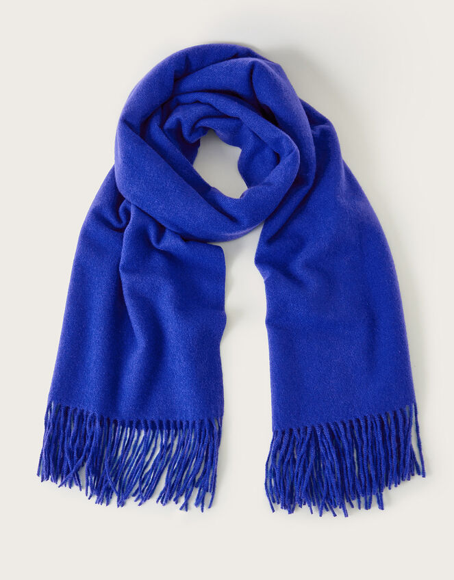 Midweight Scarf, Blue (COBALT), large