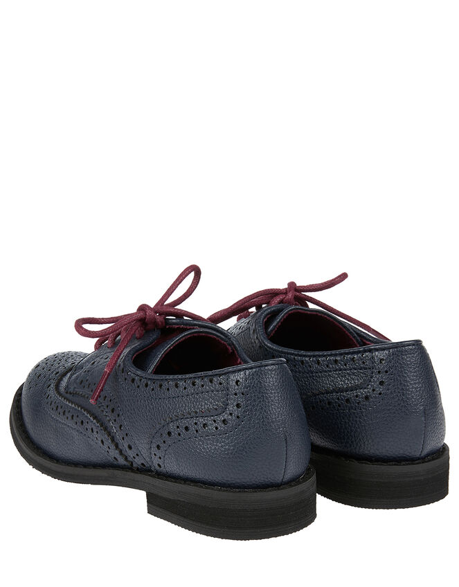 Brogue Shoes, Blue (NAVY), large
