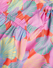 Shell Print Top & Skirt Set, Multi (MULTI), large