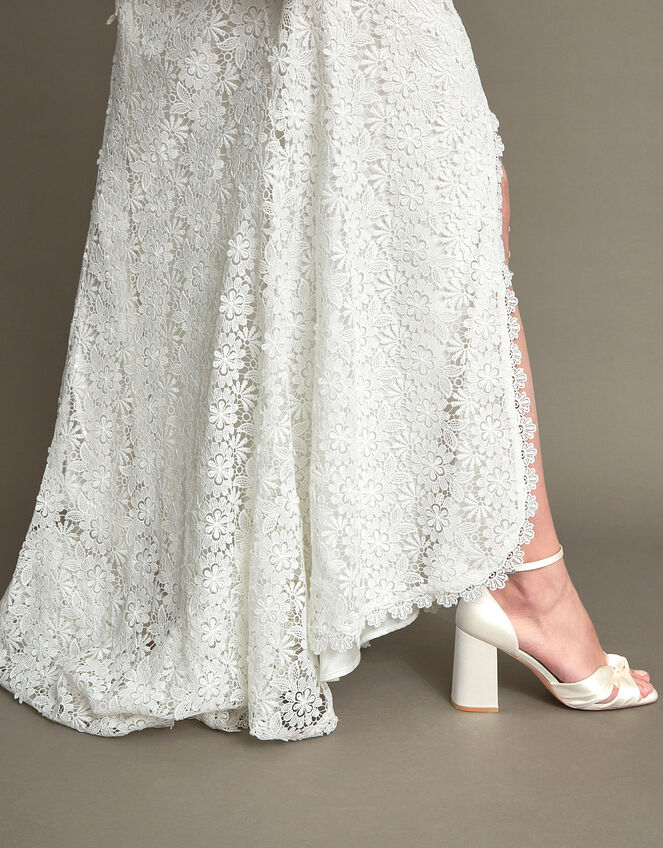 Sienna Lace Bridal Maxi Dress, Ivory (IVORY), large