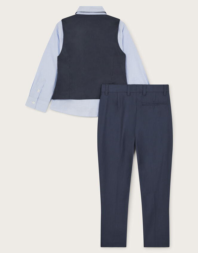4-Piece Smart Set with Bow, Blue (BLUE), large