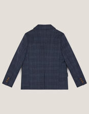 Oliver Check Pocket Detail Blazer, Blue (NAVY), large