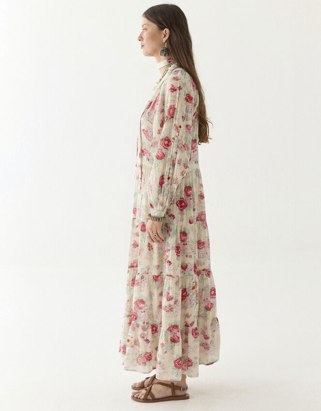 Maison Hotel Augustina Floral Maxi Dress, Multi (MULTI), large