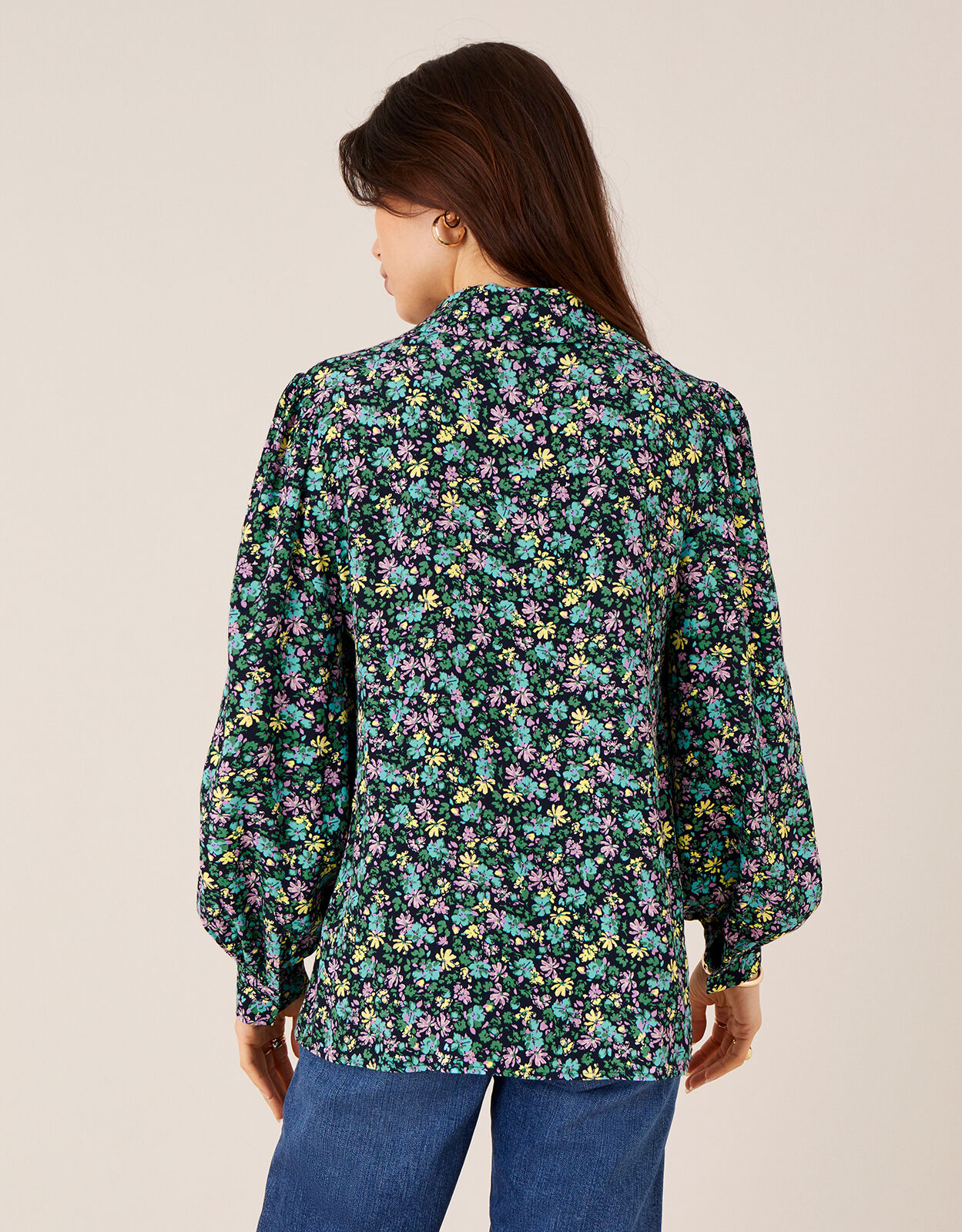 Ditsy floral top uk clearance