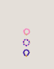 3-Pack Beaded Rings, , large