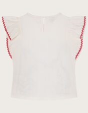 Hare T-Shirt WWF-UK Collaboration, Ivory (IVORY), large