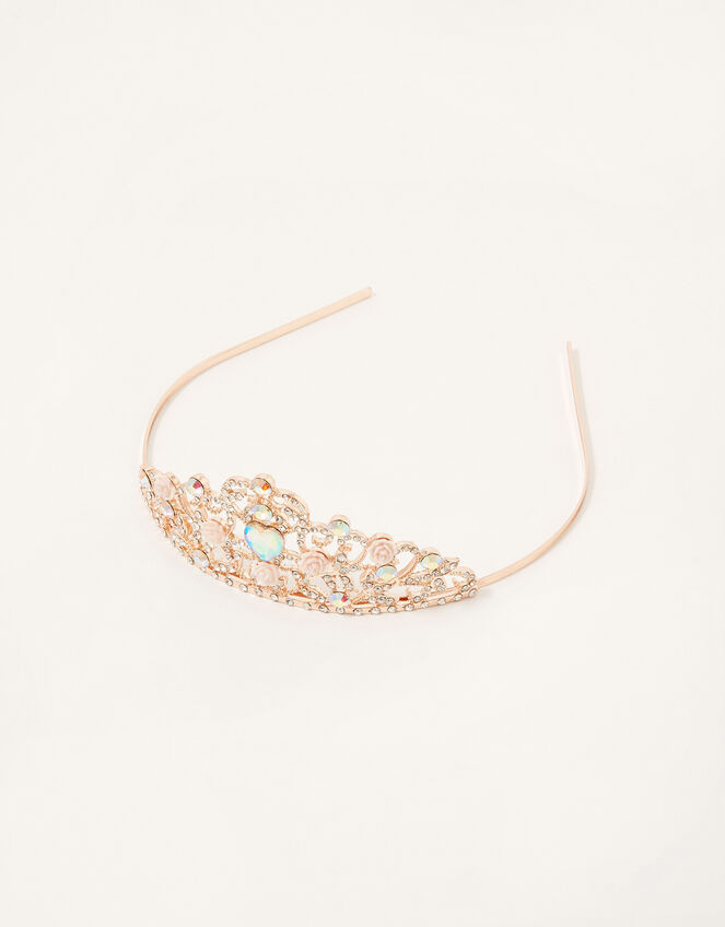 Darla Diamond Heart Tiara, , large
