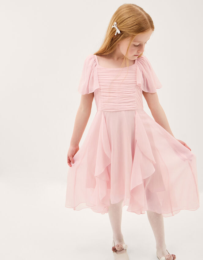 Joy Ruffle Chiffon Party Dress