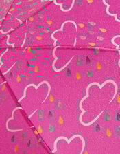 Grass and Air Colour-Revealing Umbrella, Pink (BRIGHT PINK), large