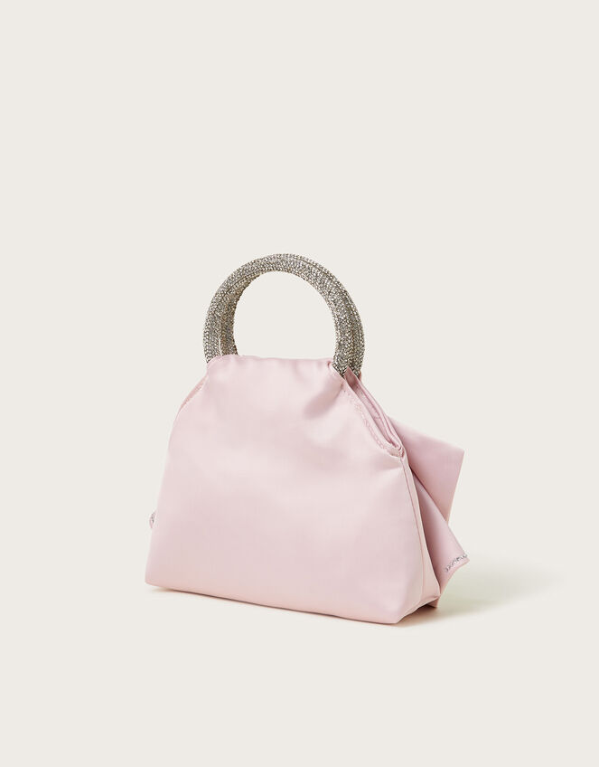 Bow Dazzle Cross Body Bag, Pink (PINK), large