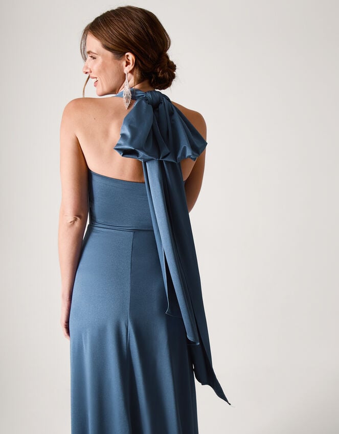 Thea Multiway Bridesmaid Dress, Blue (PETROL), large