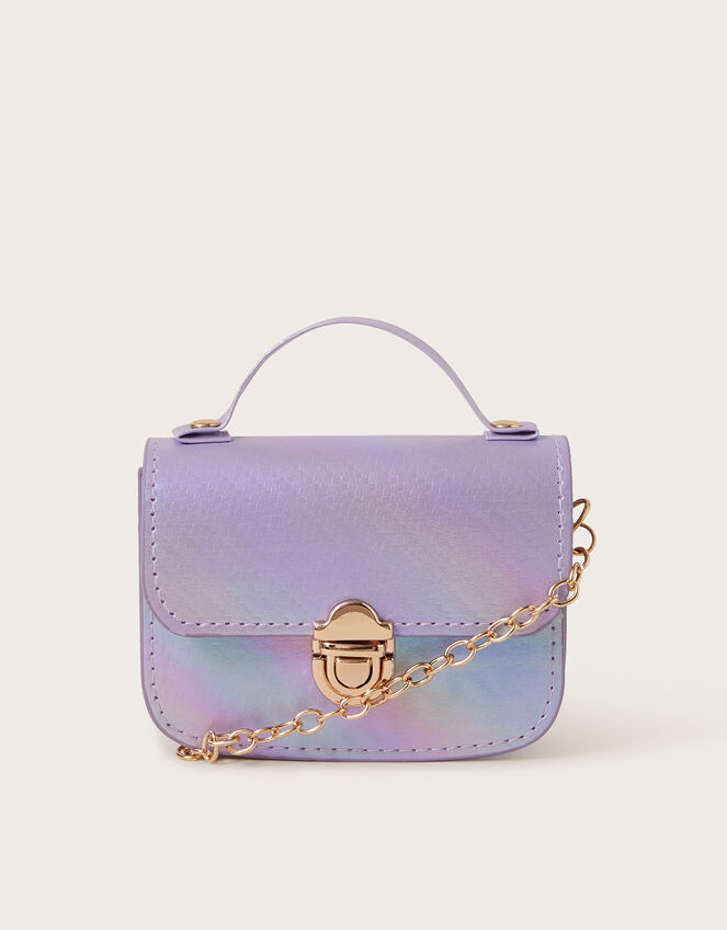Mini Rainbow Satchel Bag, , large