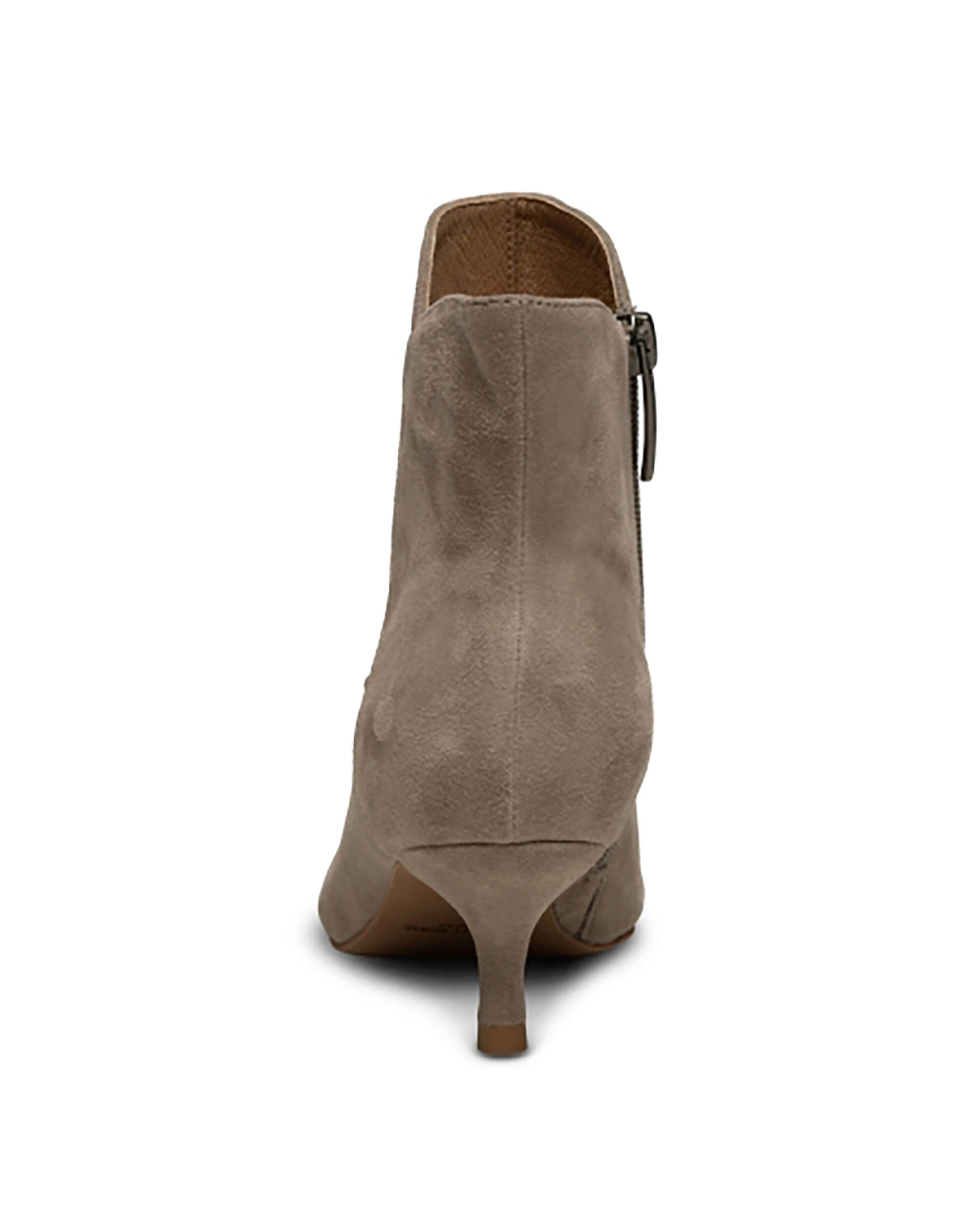 Shoe The Bear Suede Kitten Heels Brown