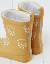 Grass and Air Colour-Revealing Wellies, Yellow (OCHRE), large