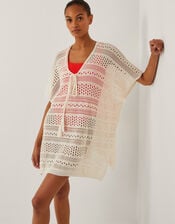Alma Knit Cover Up, , large