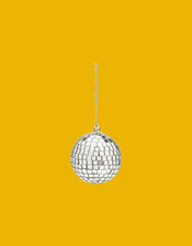 Anna and Nina Small Disco Ball Hanging Decoration, , large