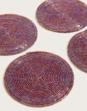 Beaded Coasters 4 Pack, , large