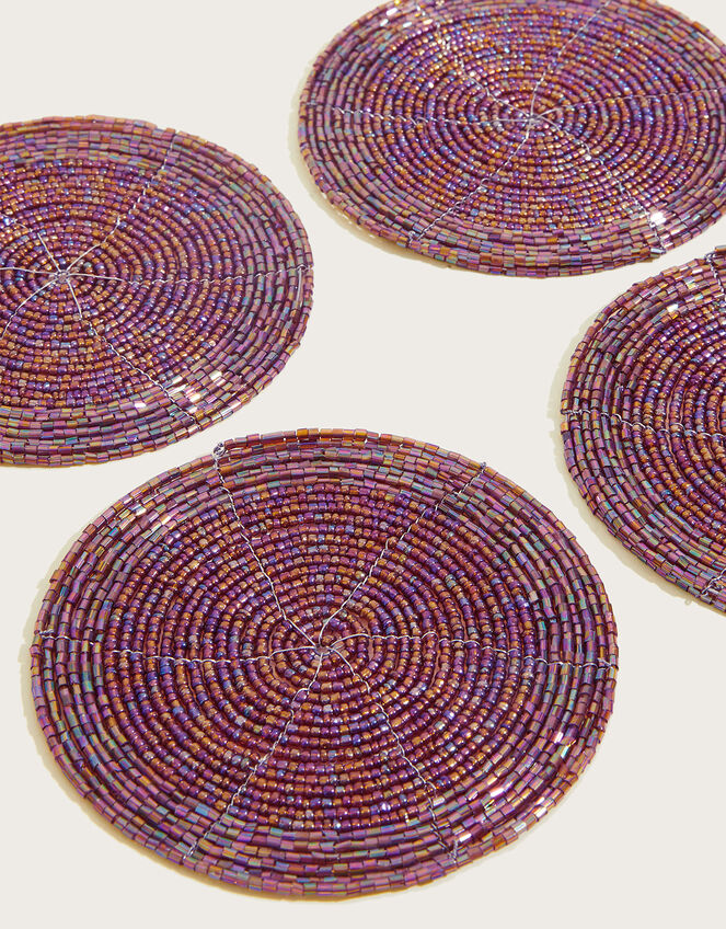 Beaded Coasters 4 Pack, , large
