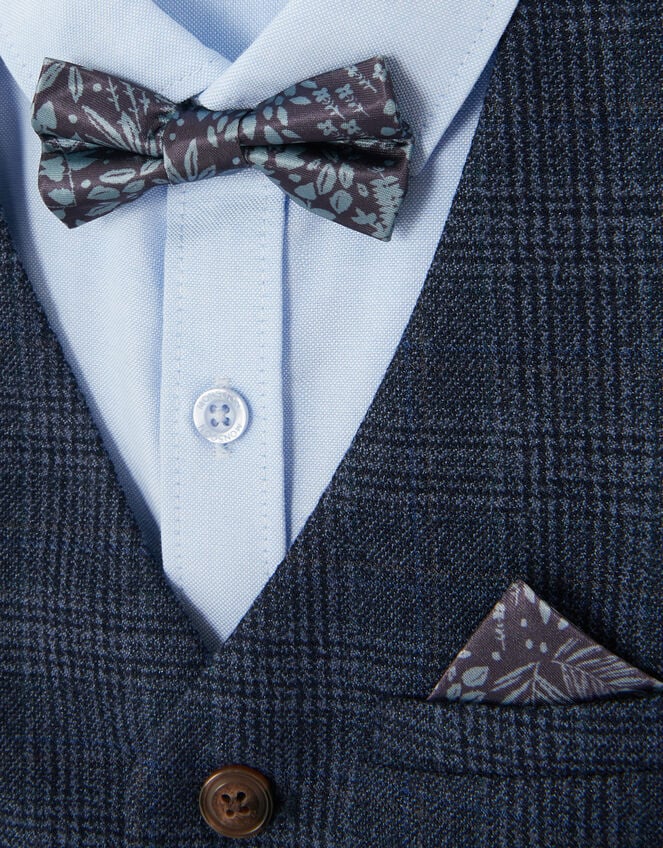 Oliver 3-Piece Check Suit, Blue (NAVY), large