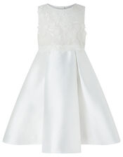 Anika Sparkle Occasion Dress, Ivory (IVORY), large