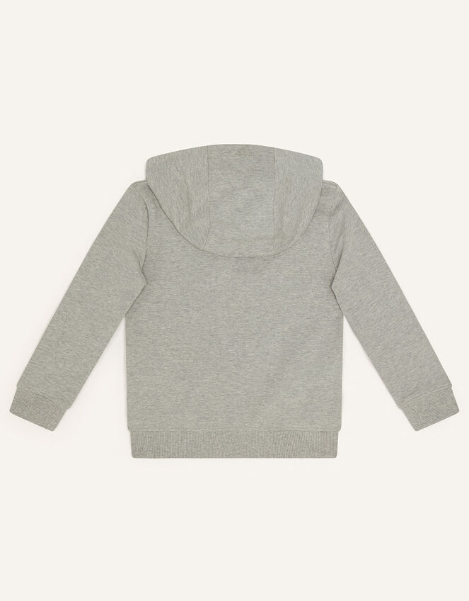 Car Applique Hoodie, Grey (GREY), large