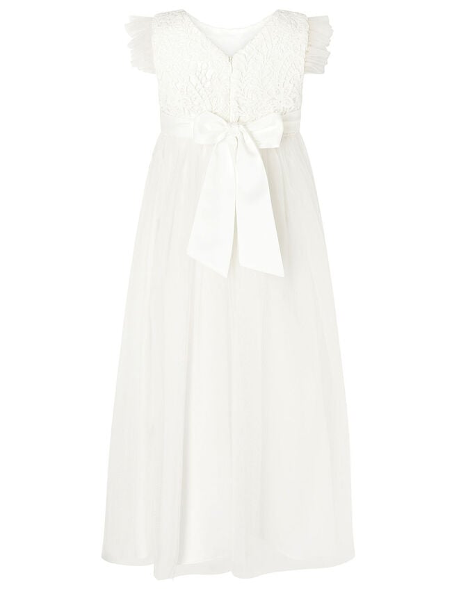 Crochet Maxi Dress, Ivory (IVORY), large