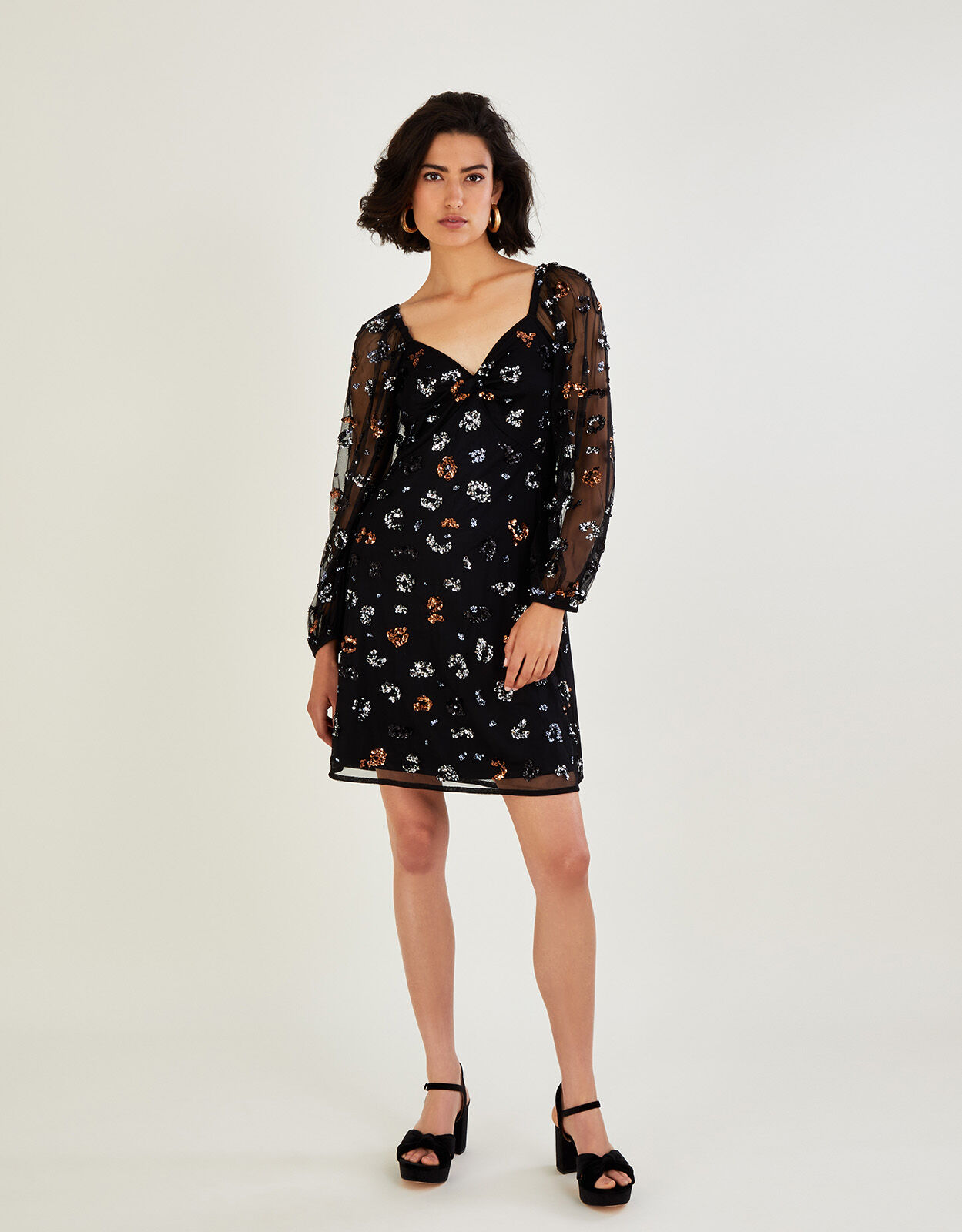 Monsoon sparkly clearance dresses