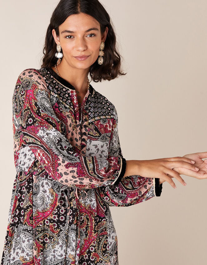 Paisley Please Midi Dress