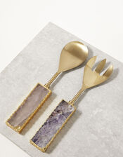 Agate Salad Servers, , large