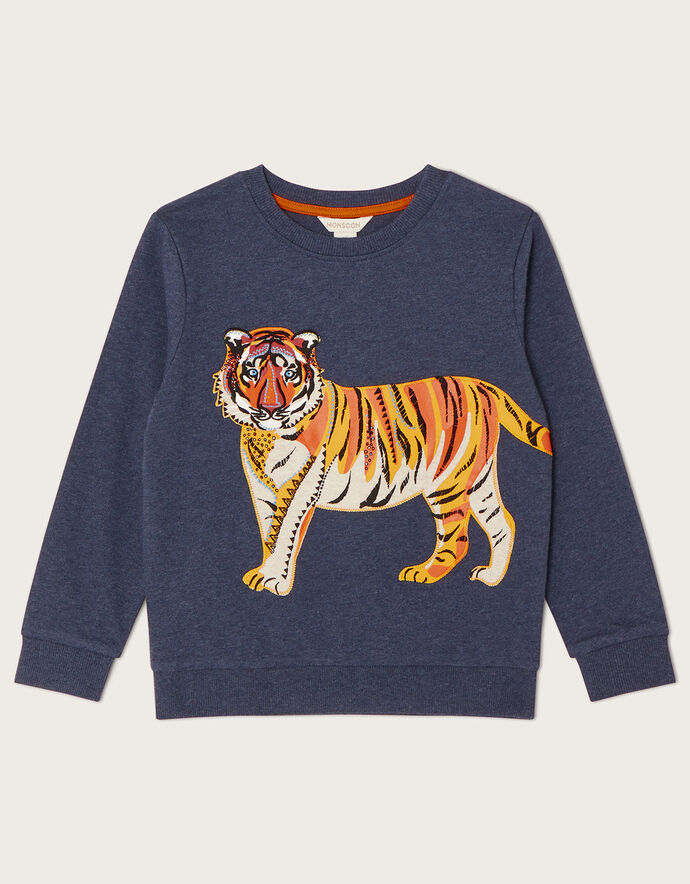 Tiger Jumper WWFUK Collaboration Blue