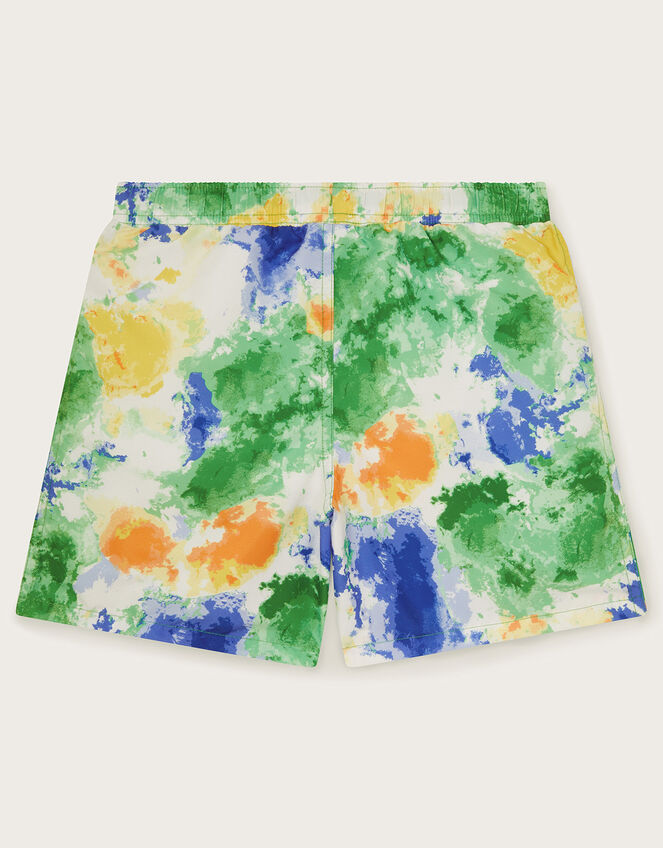 Tie Dye Swim Shorts, Multi (MULTI), large