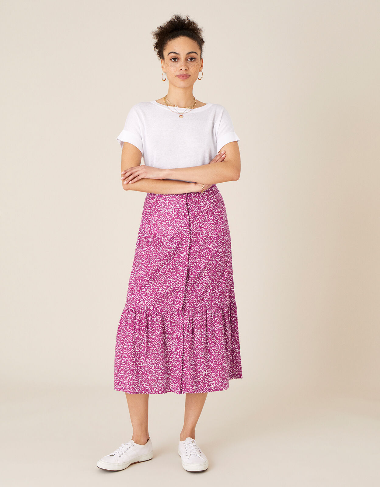 Jersey midi skirt uk clearance