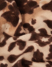 Archie Animal Print Triangle Scarf, , large