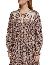 Scotch and Soda Print Maxi Dress, Multi (MULTI), large
