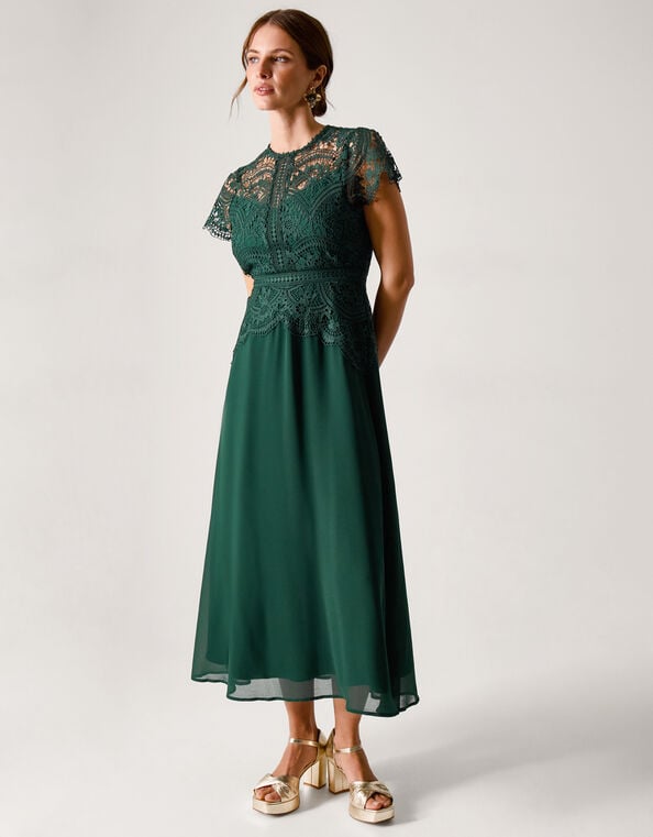 emerald green midi dress uk Freya Emerald Green Sweetheart Midi Dress main image 1