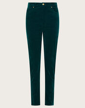 Astrid Cord Trousers, Teal (TEAL), large