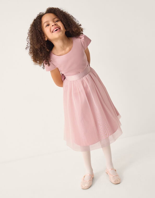 Tulle Bridesmaid Dress, Pink (PINK), large