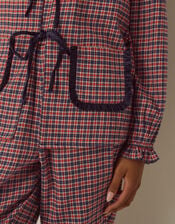 Charlie Check Print Long Pyjamas Set, Multi (MULTI), large