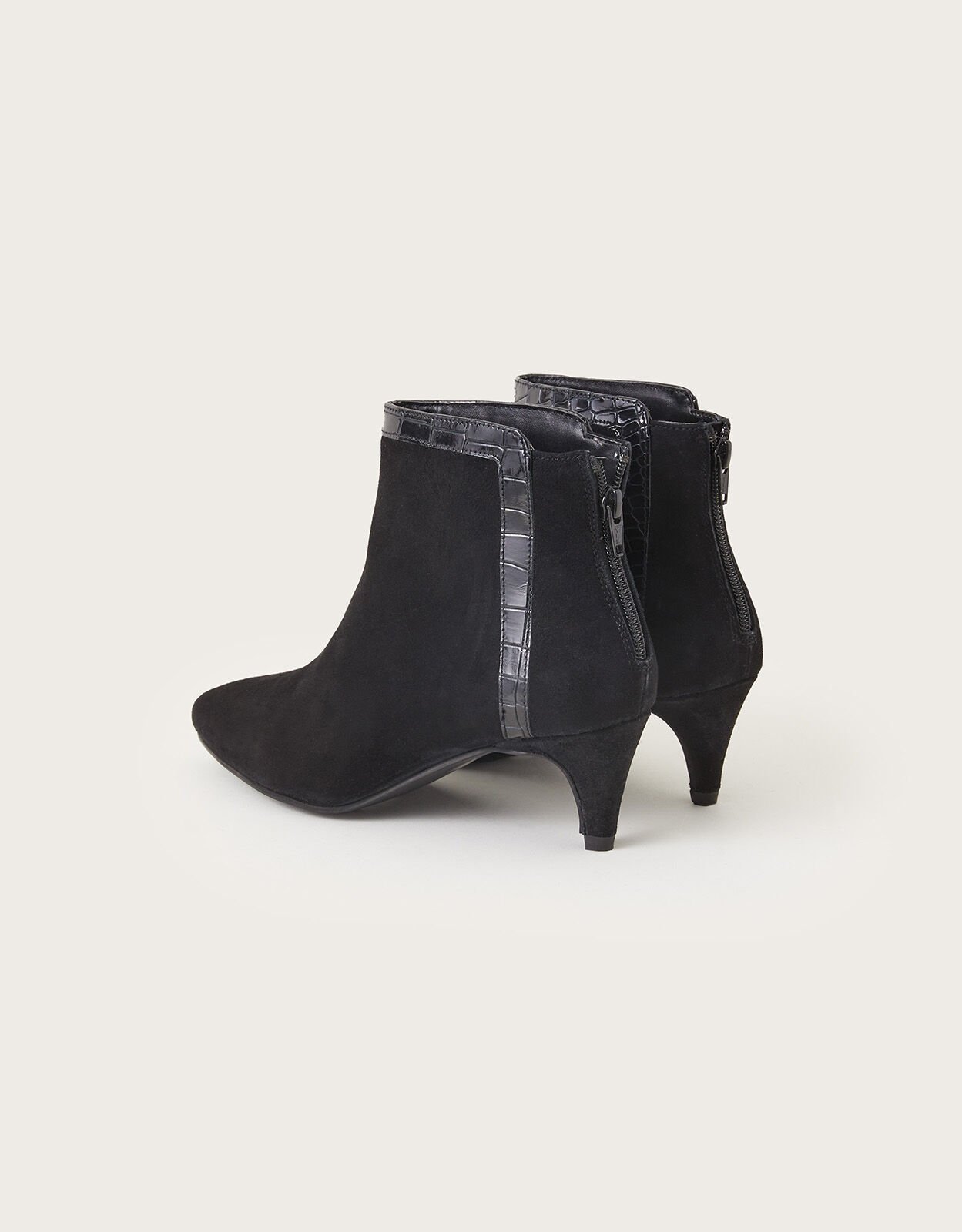 Black kitten ankle boots store