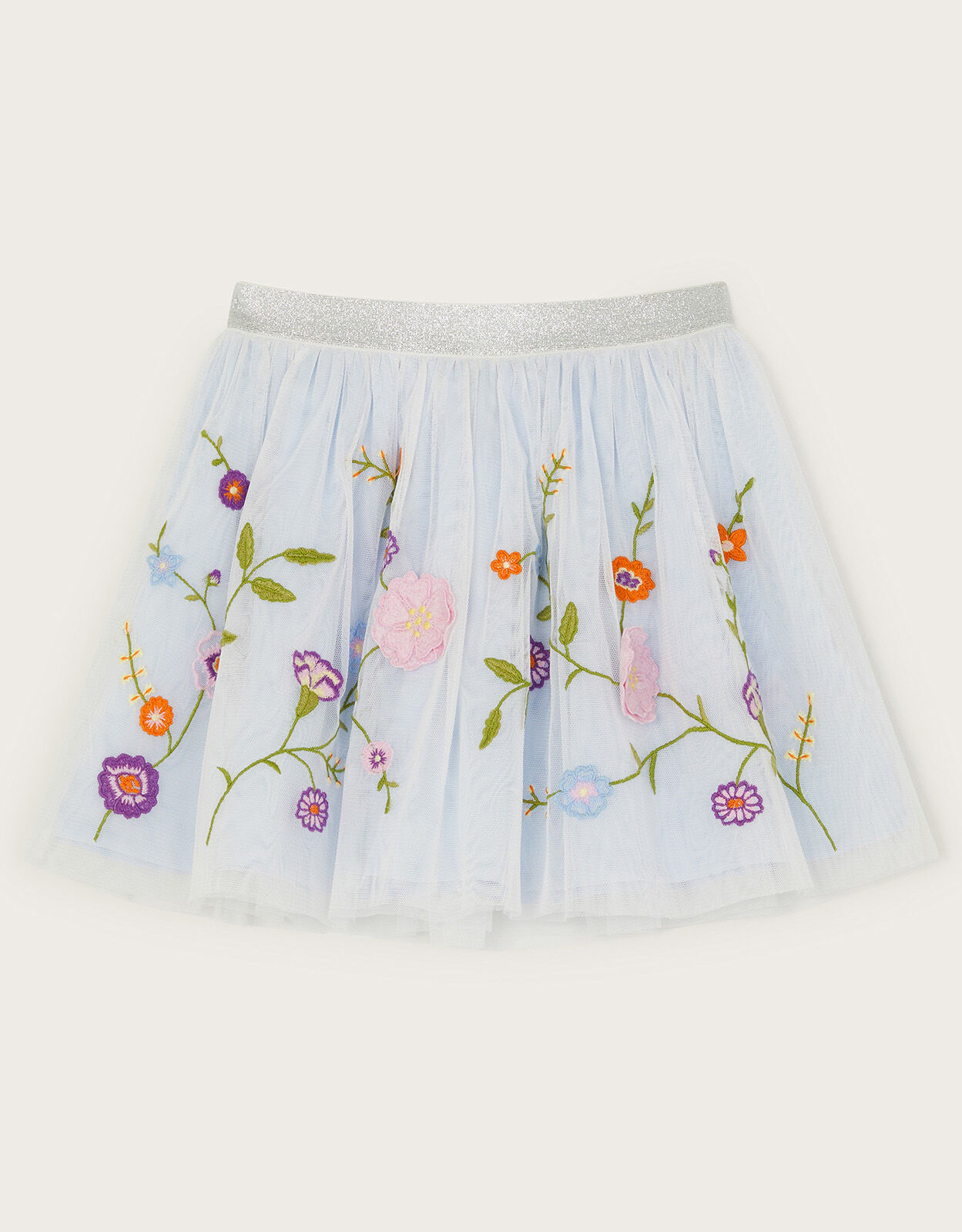 Tulle skirt sale embroidered