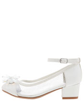 Sparkle Crystal Princess Shoes, Ivory (IVORY), large