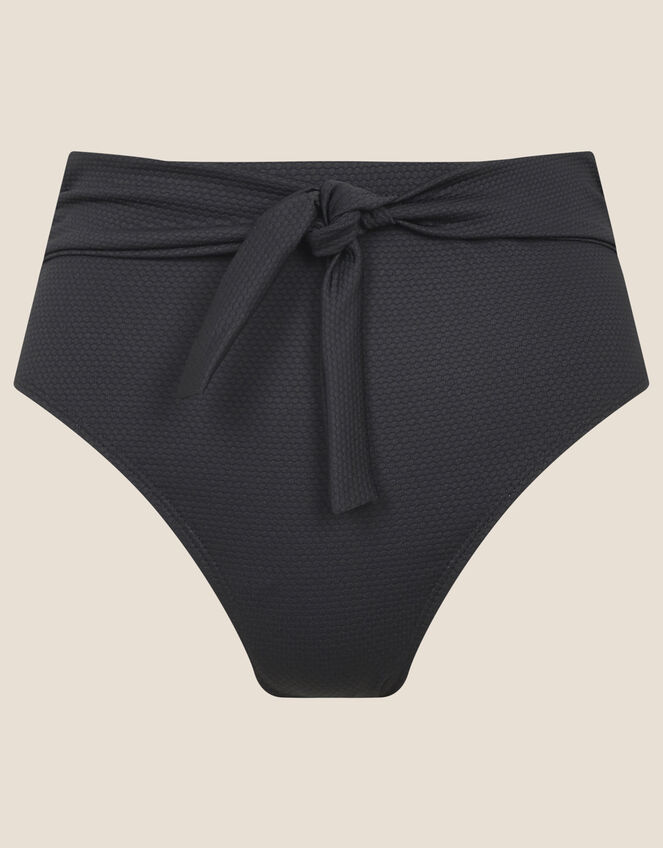 Clementine Bikini Bottoms with Recycled Polyester, Black (BLACK), large