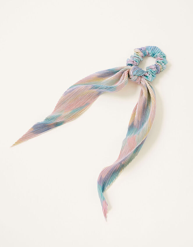 Shimmer Rainbow Tie Scrunchie, , large
