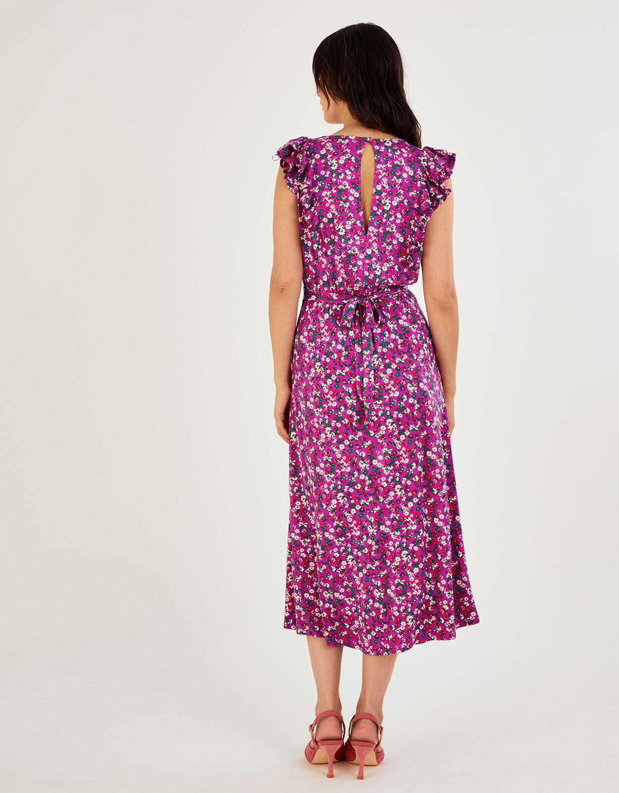 Flower midi dress uk shop