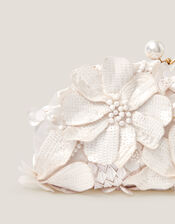Suvi Flower Embellished Clutch Bag, , large